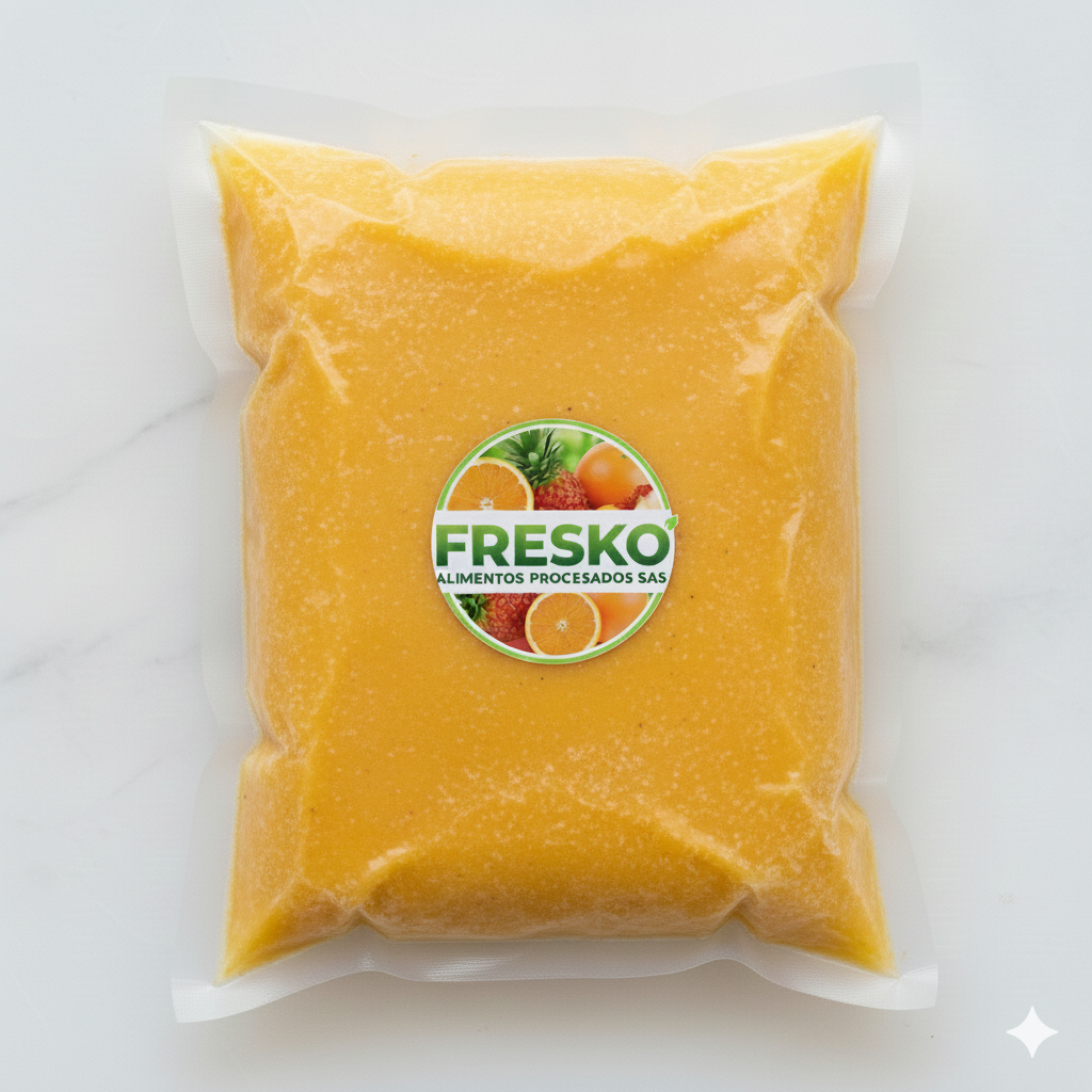 Pulpa de mango colombiano premium Fresko